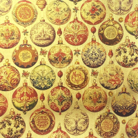 The Nutcracker 6x6 Inch Deluxe Paper Gold (5pcs) (CBDQ014)